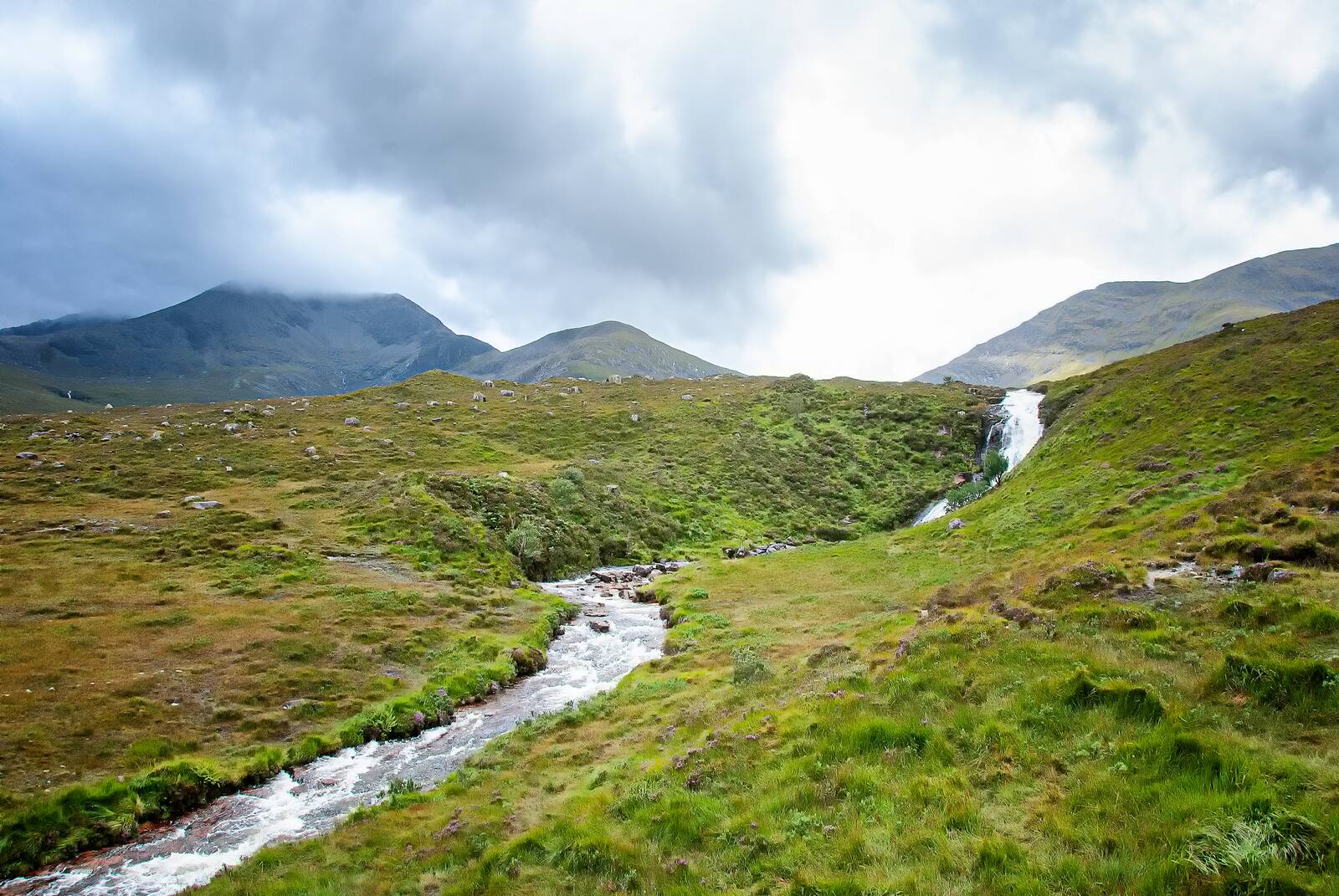 A burn below the Cuillin