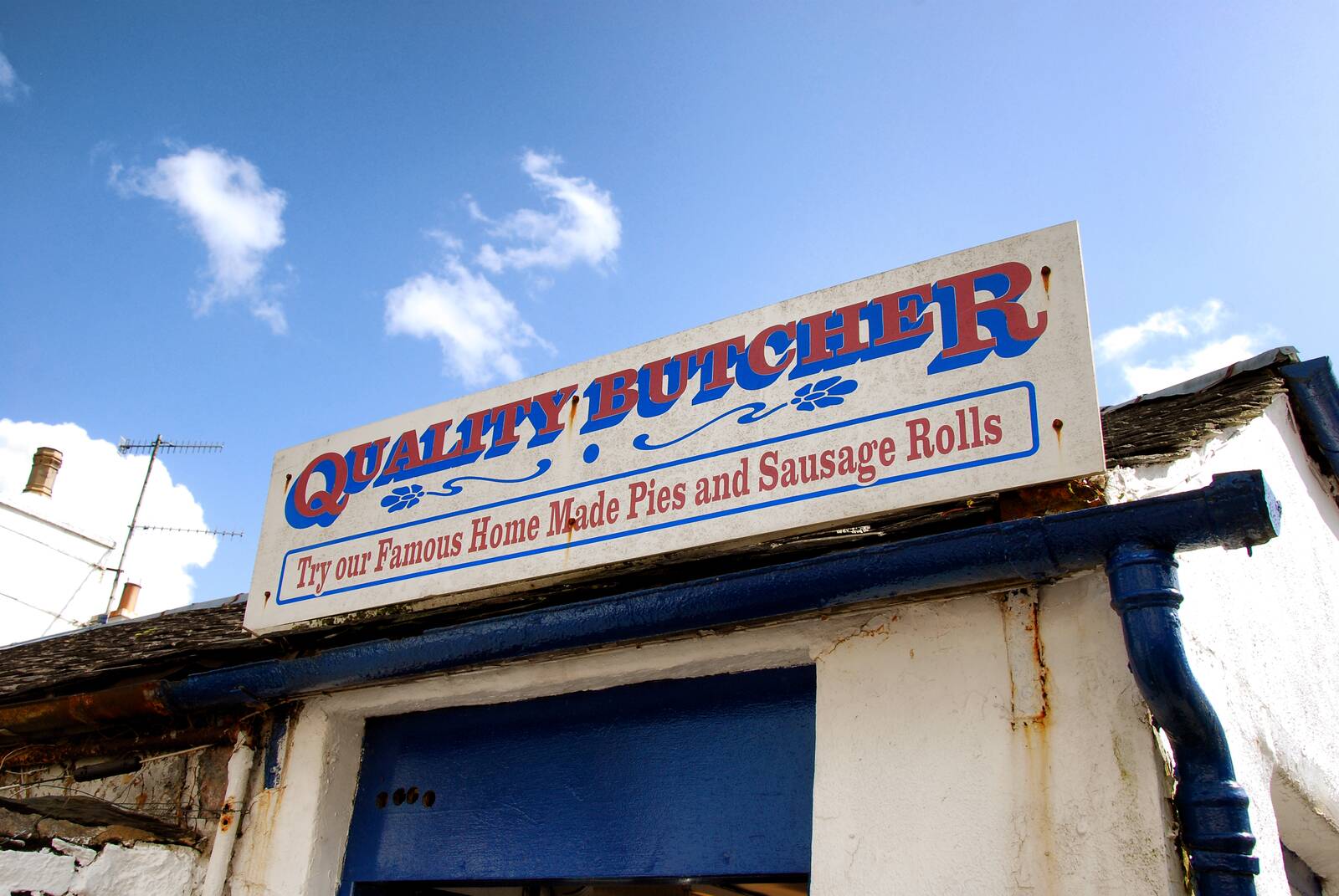 Quality Butcher sign