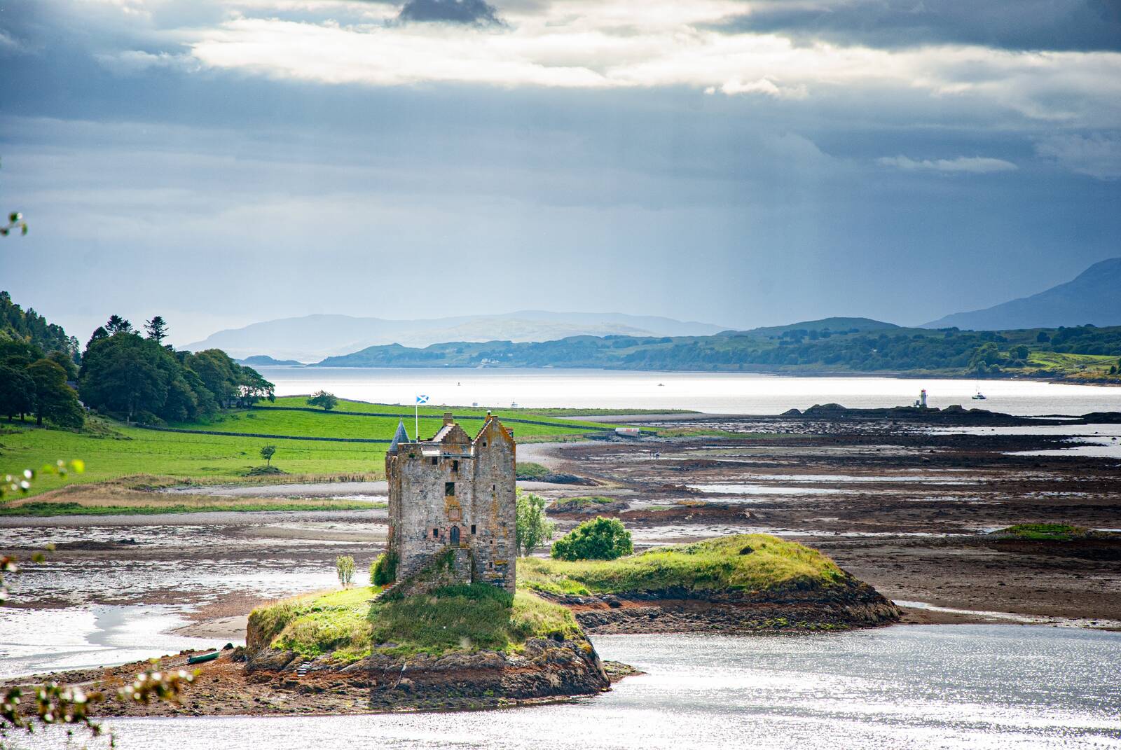 Castle Stalker on its islet