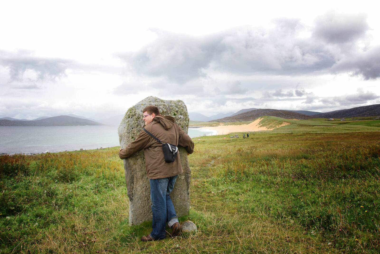 Hugging the Macleod stone